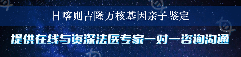 日喀则吉隆万核基因亲子鉴定